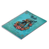 エジプト《鳥》ハヤブサ神。 ノートブック (左側)