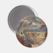 エジプト《鳥》ハヤブサ マグネット (正面/裏面)