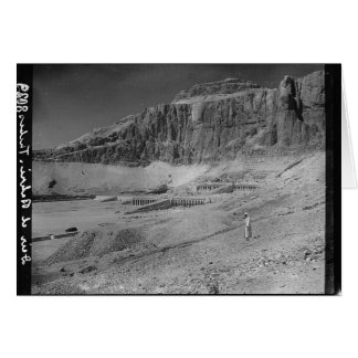 エジプト。 1936年頃Deir El Bahreの寺院