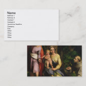 エジプト、c.1515 (canvに飛行での油休ませて下さい 名刺 (正面/裏面)