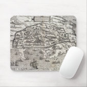 エジプト、c.1625 (版木、銅版、版画のアレキサンドリアの町の地図 マウスパッド (マウス)