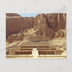 エジプト、Deir El Bahri、ハトシェプシュト寺院 ポストカード