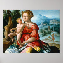 エジプト – Maerten van Heemskerckファインアートポスター