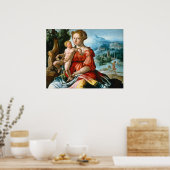 エジプト – Maerten van Heemskerckファインアートポスター ポスター (キッチン)