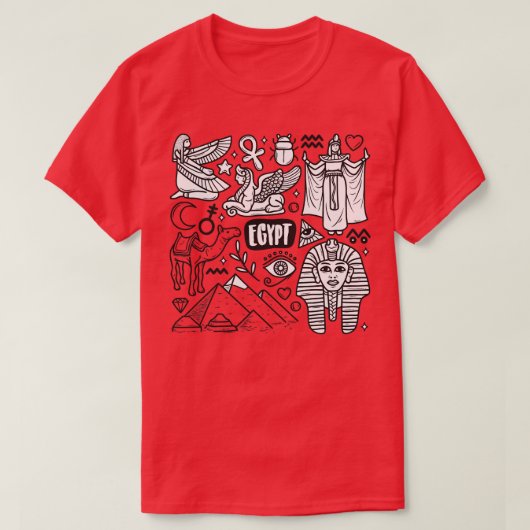 エジプト Tシャツ (デザイン正面)