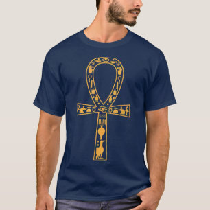 エジプトAnkh Eye Of Horus Pharaoh Cairo Sphinx Egypt Tシャツ