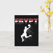 エジプトBysketbyllファンジャージー – エジプト国旗のスラム カード (黄色い花)