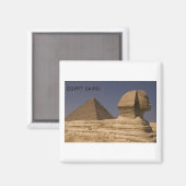 エジプトCairo Giza Sphinx (St.K) マグネット (正面/裏面)