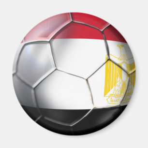 エジプトPharoahsのサッカーファンのギア マグネット