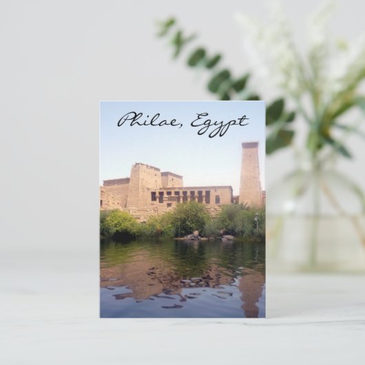 エジプトphilae ポストカード (スタンド正面)