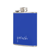 エジプパーソナライズされたトブルー フラスク (左)