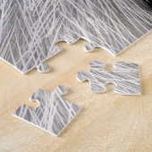 エジプ図解入りの、写真付きのトのハゲワシ ジグソーパズル (側面)