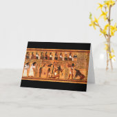 エジプ王室のトパピルス カード (黄色い花)