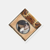 エジモダンプト、イスラム、アラビア語、アフリカデザイン スタンダードカクテルナプキン (角)