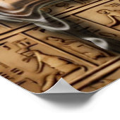 エジモダンプト、イスラム、アラビア語、アフリカデザイン ポスター (角)