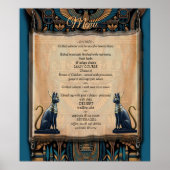 エジモダンプト、イスラム、アラビア語、アフリカデザイン ポスター (正面)