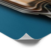 エジモダンプト、イスラム、アラビア語、アフリカデザイン ポスター (角)