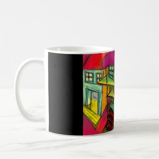 エジョルジュルパステルエゲクリフマナー コーヒーマグカップ (左)