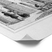 エジンバラのカノンゲートトールブース ポスター (角)