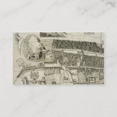 エジンバラのパブの計画。 ジョン・スミス(c.1652-1742著 名刺 (裏面)