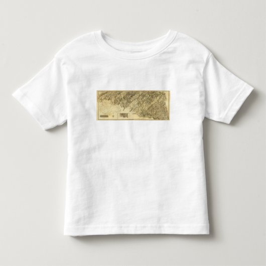 エジンバラの合成の諸州 トドラーTシャツ (正面)