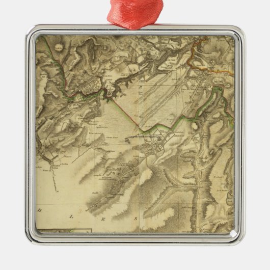 エジンバラの合成の諸州 メタルオーナメント (正面)