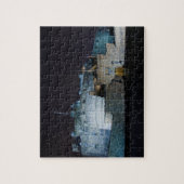 エジンバラの城の入口、夜に、エジンバラ ジグソーパズル (縦)