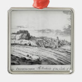 エジンバラの城のSouthside メタルオーナメント (正面)