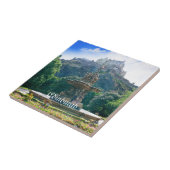 エジンバラの城はプロダクトをカスタマイズ タイル (側面)