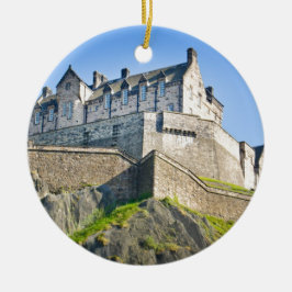 エジンバラの城 セラミックオーナメント