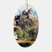エジンバラの城 セラミックオーナメント (右)