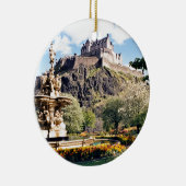 エジンバラの城 セラミックオーナメント (右)