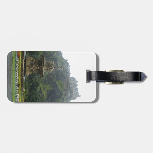 エジンバラの城 ラゲッジタグ (裏面横)