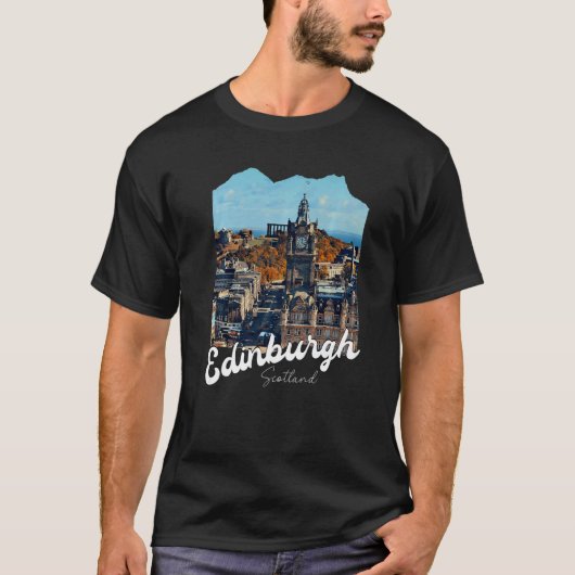 エジンバラの秋 プレミアム Tシャツ (正面)