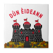 エジンバラ国旗 – スコットランド タイル (正面)