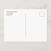 エジンバラ国立記念碑 ポストカード (裏面)