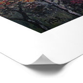 エジンバラ城スコットラ絵画ーズby Pola.B.アレックス ポスター (角)