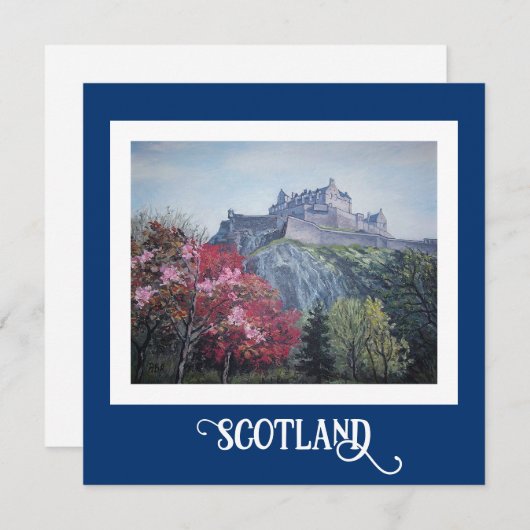 エジンバラ城素晴らしアートカードバイポラB.アレックス シーズンカード (正面/裏面)