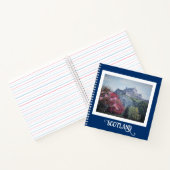 エジンバラ城素晴らしアートカードバイポラB.アレックス ノートブック (内部)