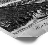 エジンバラ市の西ビュー, 1753 ポスター (角)