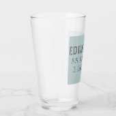 エジンバラ緯度&経度 タンブラーグラス (右)