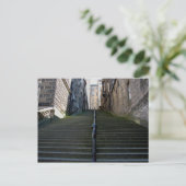 エジンバラ階段はがき ポストカード (スタンド正面)