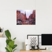 エジンバラ・スコットランド ポスター (ホームオフィス)