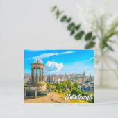 エジンバラ，スコットラ統一されたンド，王国 ポストカード (スタンド正面)