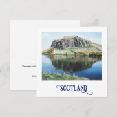 エジンバラ ホーリールード スコットランド スコット 絵画 観光 シーズンカード (正面/裏面)