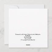 エジンバラ ホーリールード スコットランド スコット 絵画 観光 シーズンカード (裏面)