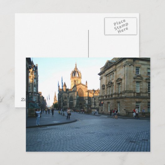 エジンバラ ポストカード (正面/裏面)