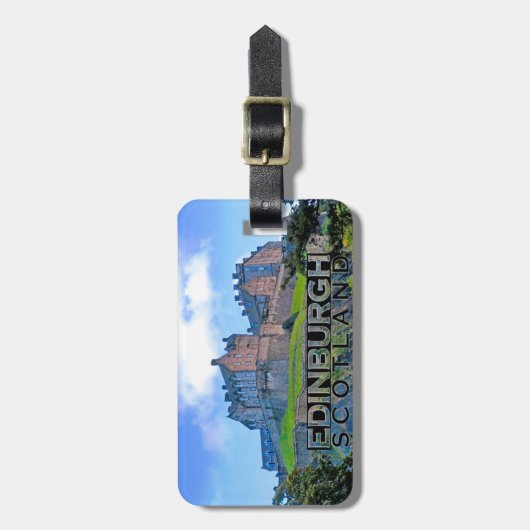エジンバラ ラゲッジタグ (正面縦)