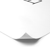 エジンブルクの地図 – テキサス州 – シティマップポスター ポスター (角)