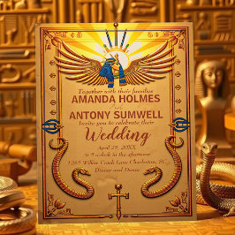 エジ王室のプト結婚式招待状 招待状